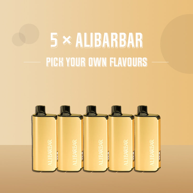 5 × ALIBARBAR 9000 (PICK YOUR OWN FLAVOURS)