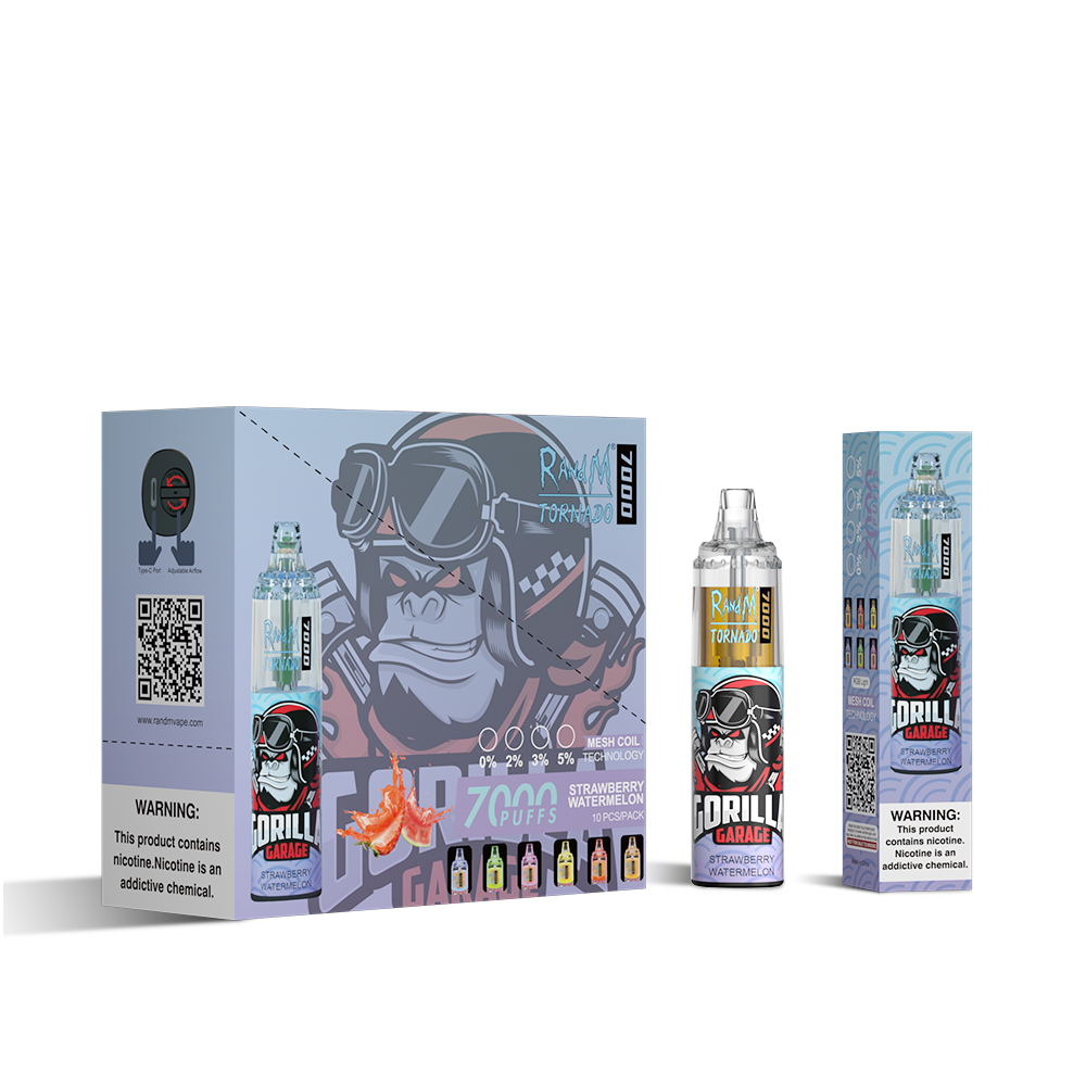 RAndM Tornado 7000 Puffs Disposable Vape Pack Of 10