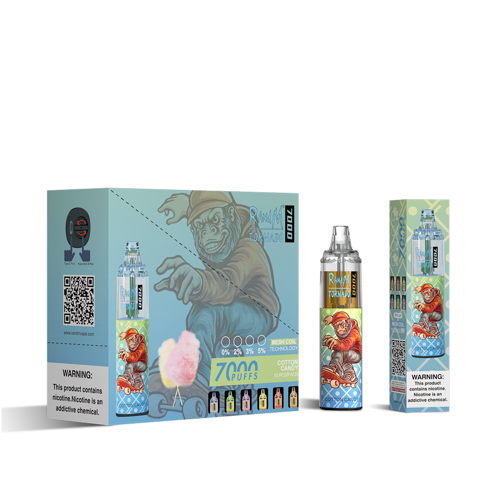 RAndM Tornado 7000 Puffs Disposable Vape Pack Of 10