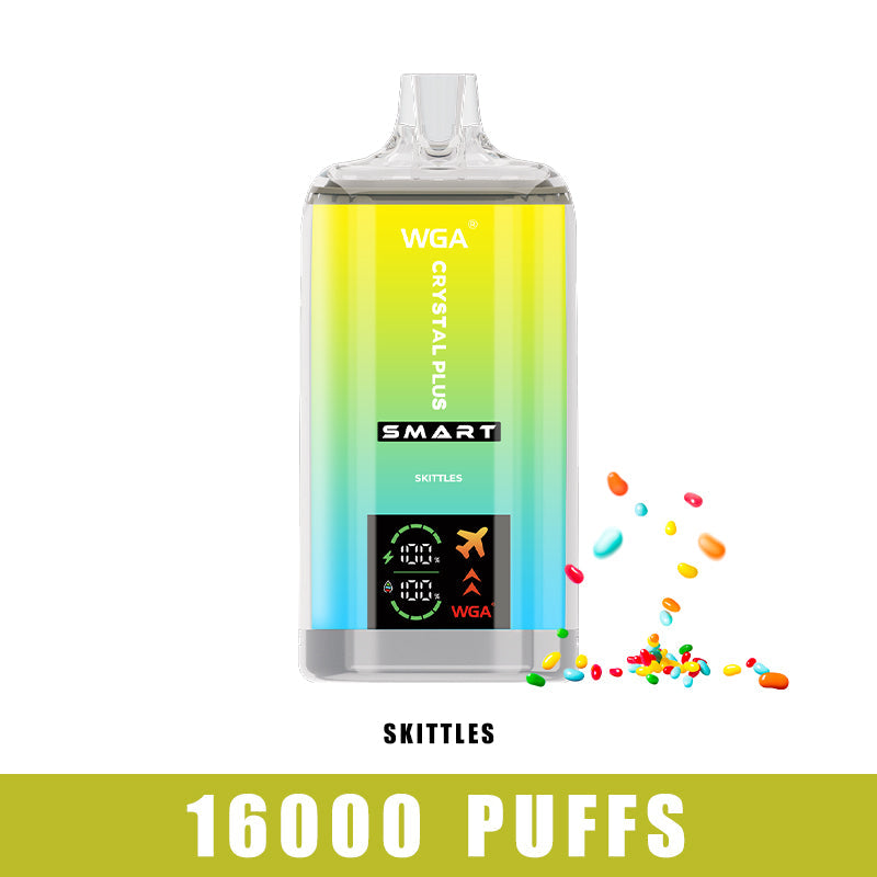 WGA Vape Skittles Crystal Pro Max Extra 16000 Puffs Einweg-E-Zigarette