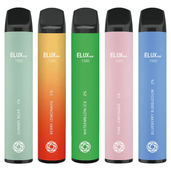 ELUX BAR 1500 Einweg-Pod-Gerät 20 mg 2 ml TPD UK