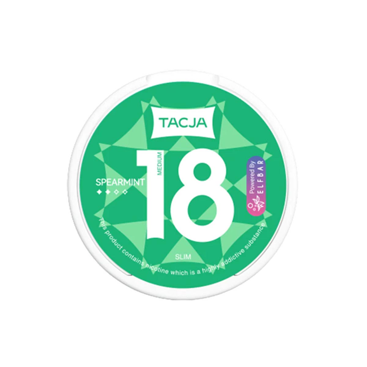 Spearmint Elf Bar TACJA Nikotin-Snusbeutel 18 mg