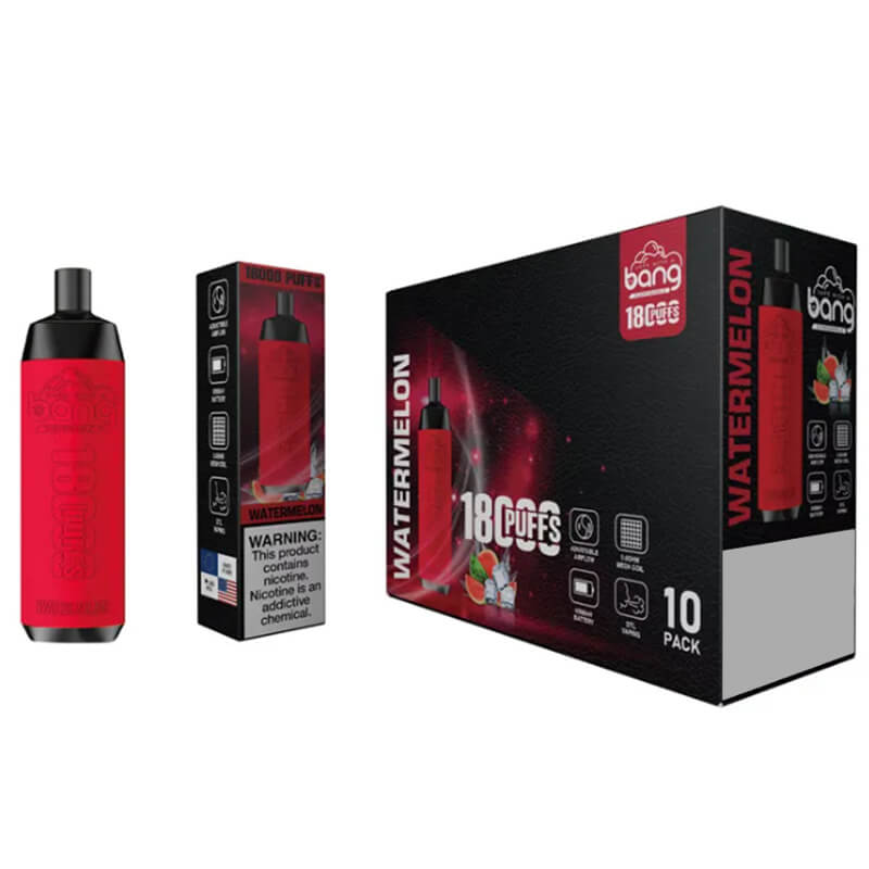 Bang disposable 18000 puff Disposable Vape 850 mAh 16 Flavors in Wholesale
