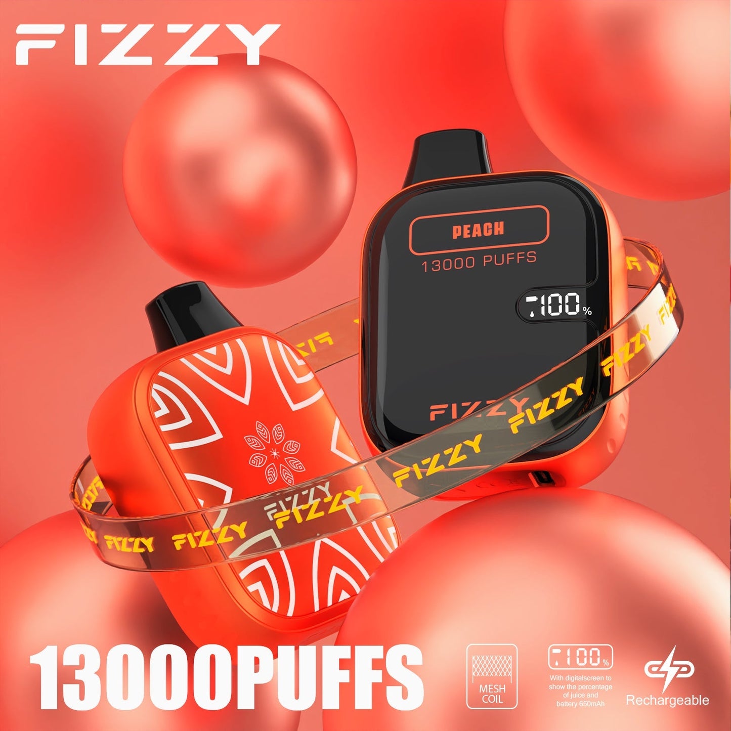 FIZZY BOOM 13000 Puffs Disposable Vape Wholesale