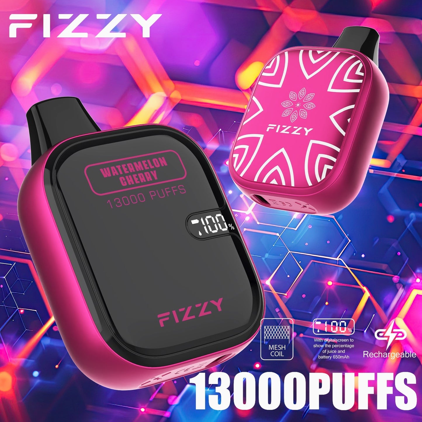 FIZZY BOOM 13000 Puffs Disposable Vape Wholesale