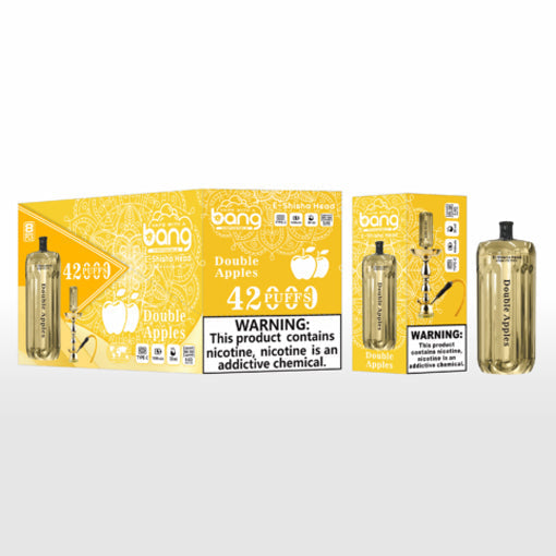 BANG E-Shisha Head 42000 Puffs Disposable Vape Wholesale-1000mAh battery. 30ml E-liquid. Multiple Nicotine 12 Flavors