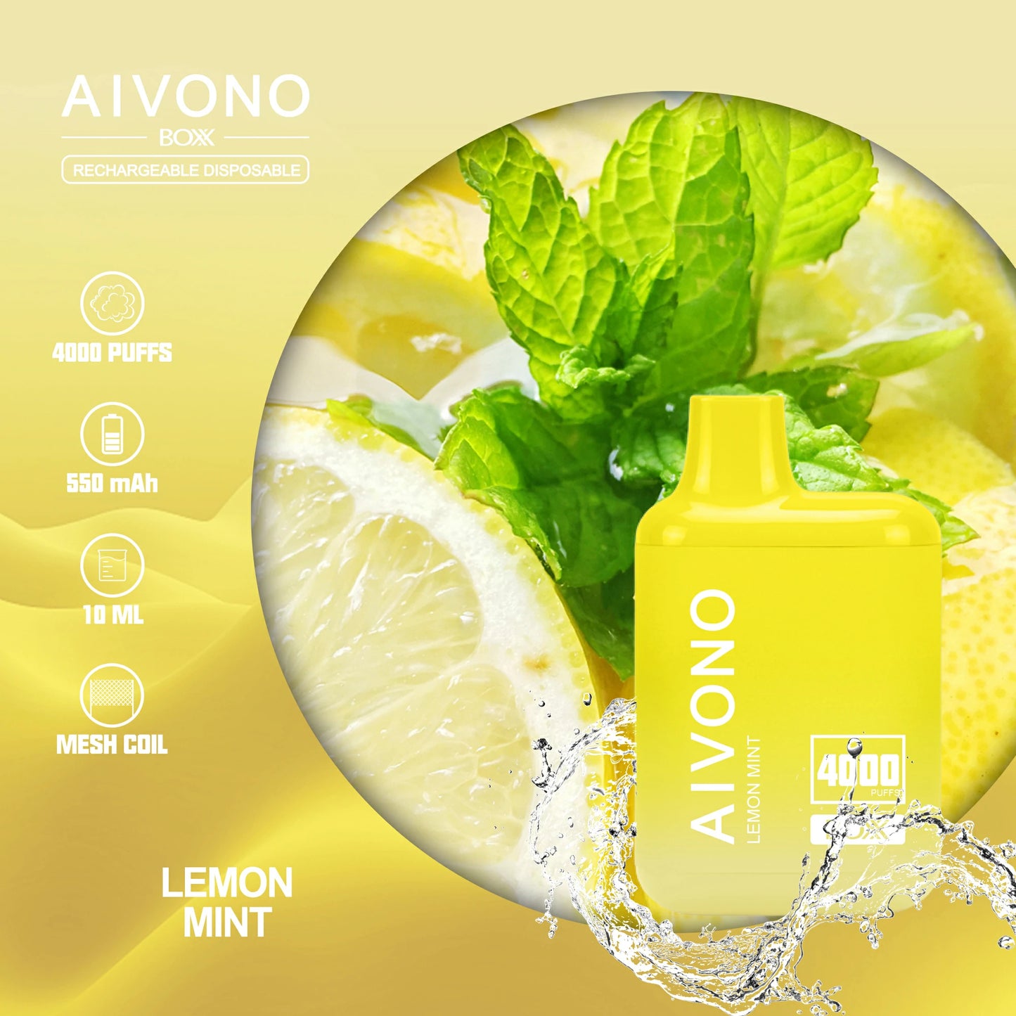 AIVONO AIM BOXX 4000 Puffs Bulk Buy Rechargeable Disposable Vapes Wholesale