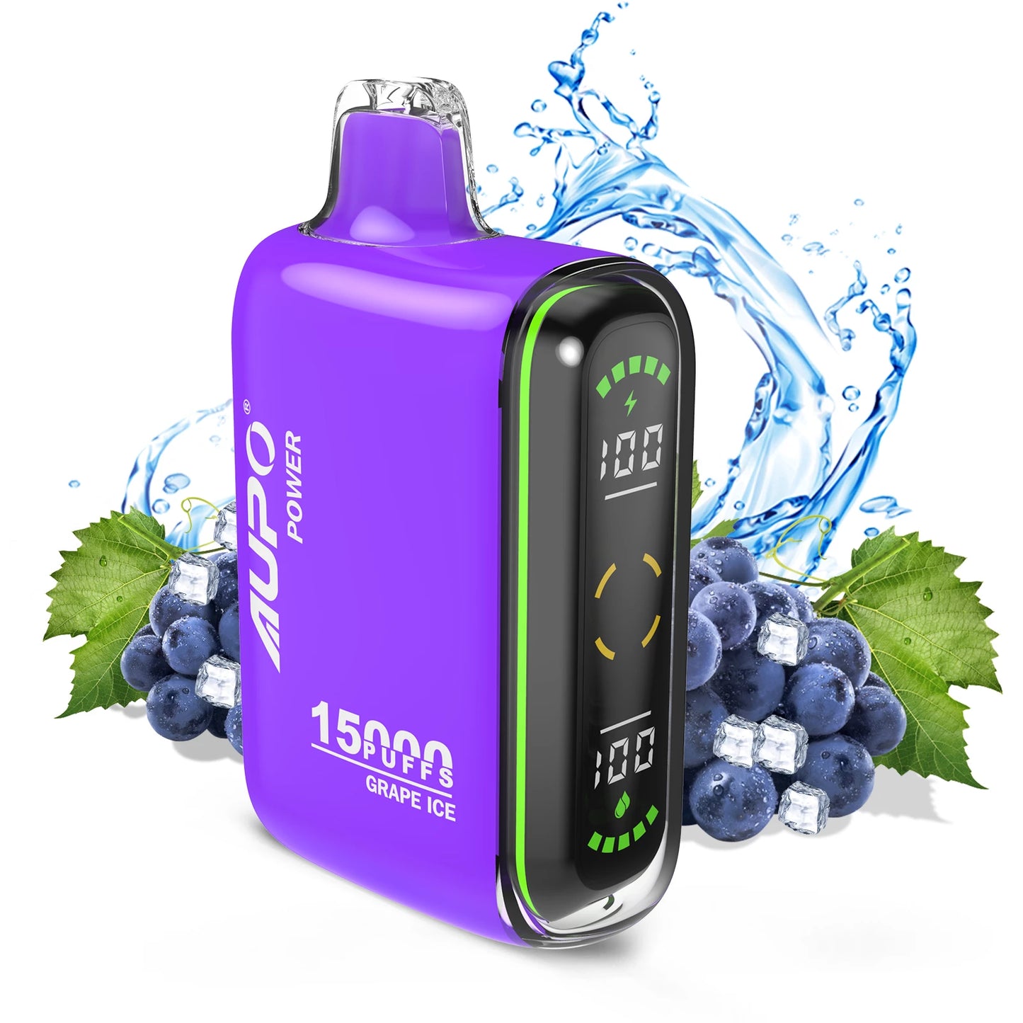 AUPO 15000 Puffs Dual Mesh LED Display Bulk Buy Rechargeable Disposable Vapes Wholesale