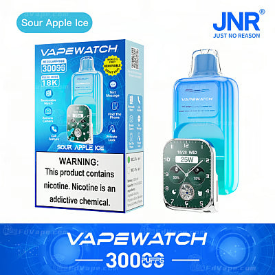 JNR Vape Watch 30000 Puffs Disposable Vape (2%3%5%Nicotine)19ML 850mAh 10 Flavors Available In Sales