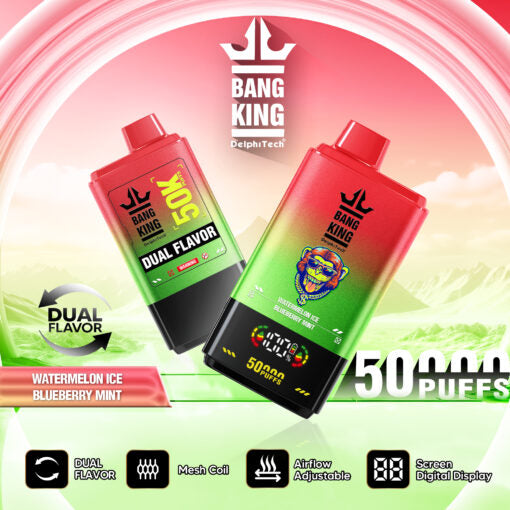 Bang King 50000 Puffs Disposable Vape - 50ml E-Liquid, 850mAh Battery 12 Flavors
