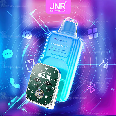 JNR Vape Watch 30000 Puffs Disposable Vape (2%3%5%Nicotine)19ML 850mAh 10 Flavors Available In Sales