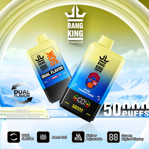 Bang King 50000 Puffs Disposable Vape - 50ml E-Liquid, 850mAh Battery 12 Flavors