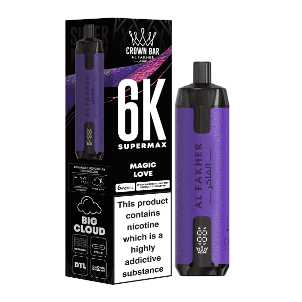 Al Fakher Supermax 6K Magic Love