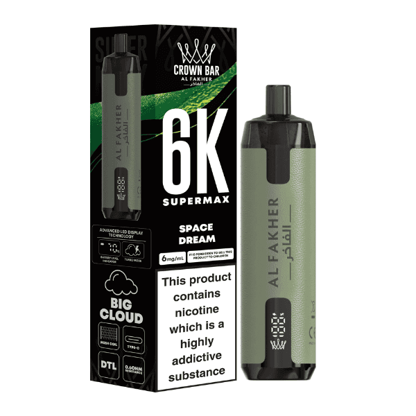 Al Fakher Supermax 6K Disposable Vape