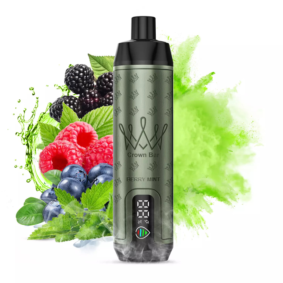 Al Fakhar Crown Bar 15000 Puffs DTL LED Display Bulk Buy Rechargeable Disposable Vapes Wholesale