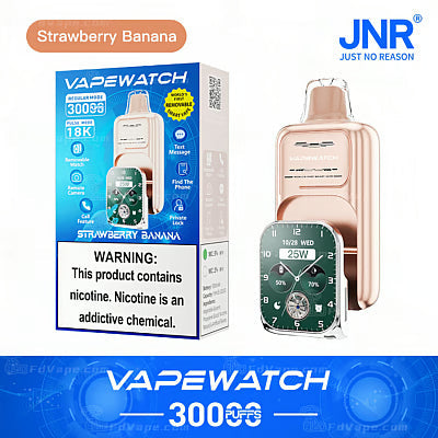 JNR Vape Watch 30000 Puffs Disposable Vape (2%3%5%Nicotine)19ML 850mAh 10 Flavors Available In Sales