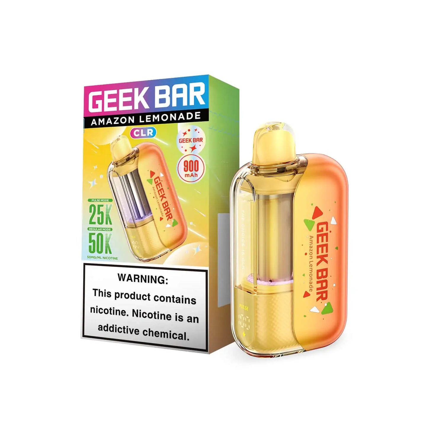 Amazon Lemonade - Geek Bar CLR 50k Disposable Vape
