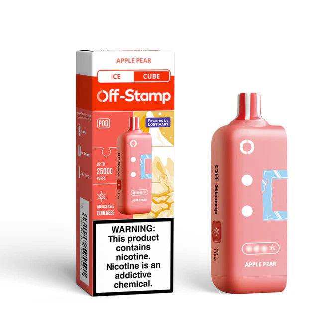 Apple Pear Off Stamp Cube 25K Pod