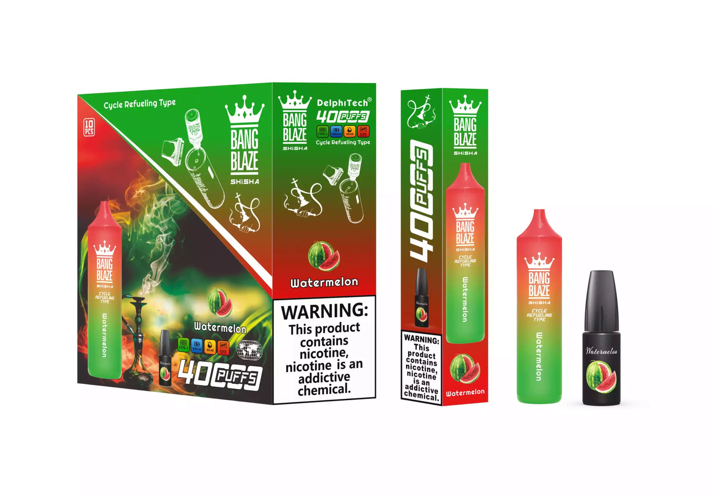 BANG BLAZE SHISHA 40000 Puffs DSK040 Bulk Buy Rechargeable 40K Disposable Vapes Wholesale
