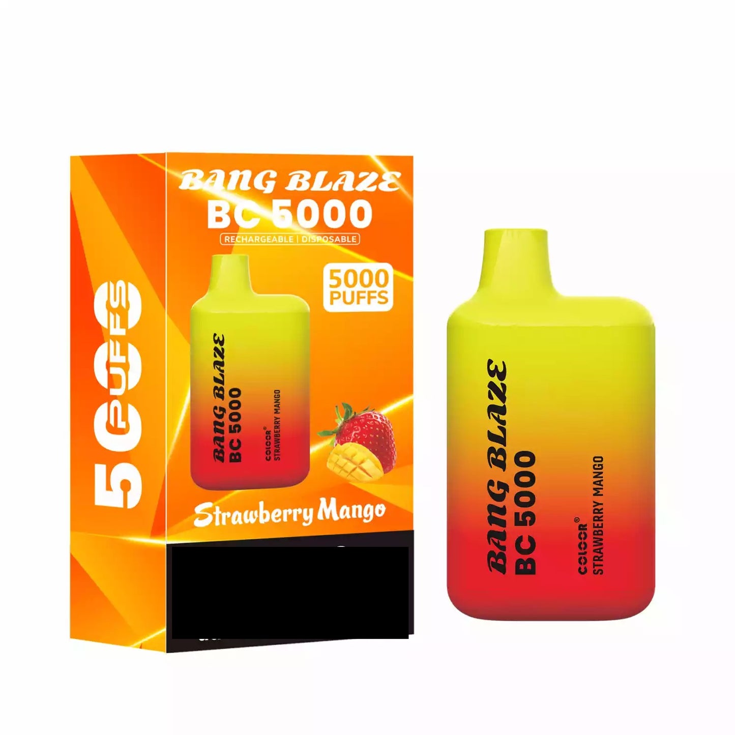 BANG BLAZE BC 5000 Puffs DSK062 Bulk Buy Rechargeable Disposable Vapes Wholesale