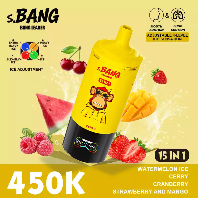 BANG LEADER 450000 Puffs 15 in 1 Taste 450K Disposable Vapes MTL DTL Dual Mode Wholesale Bulk Buy