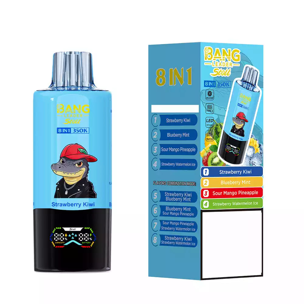 BANG LEADER Stoll 350000 Puffs Multi Rotation 8 Taste 350K Disposable Vapes Wholesale Bulk Buy