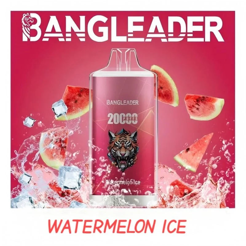 BANGLEADER 20000 PUFFS Crystal Vape Discount Sale Bulk Price-650mAh Battery.28ml E-liquid. Multiple Nicotine 12 Flavors