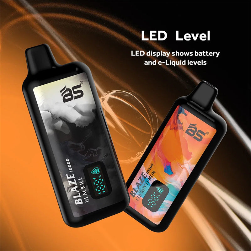 BS Smart Display Screen 1,0 Ohm Mesh Coil 12ml E-Liquid Vaporizer Zigarette 10000 Züge Nikotin 2% 3% 5%