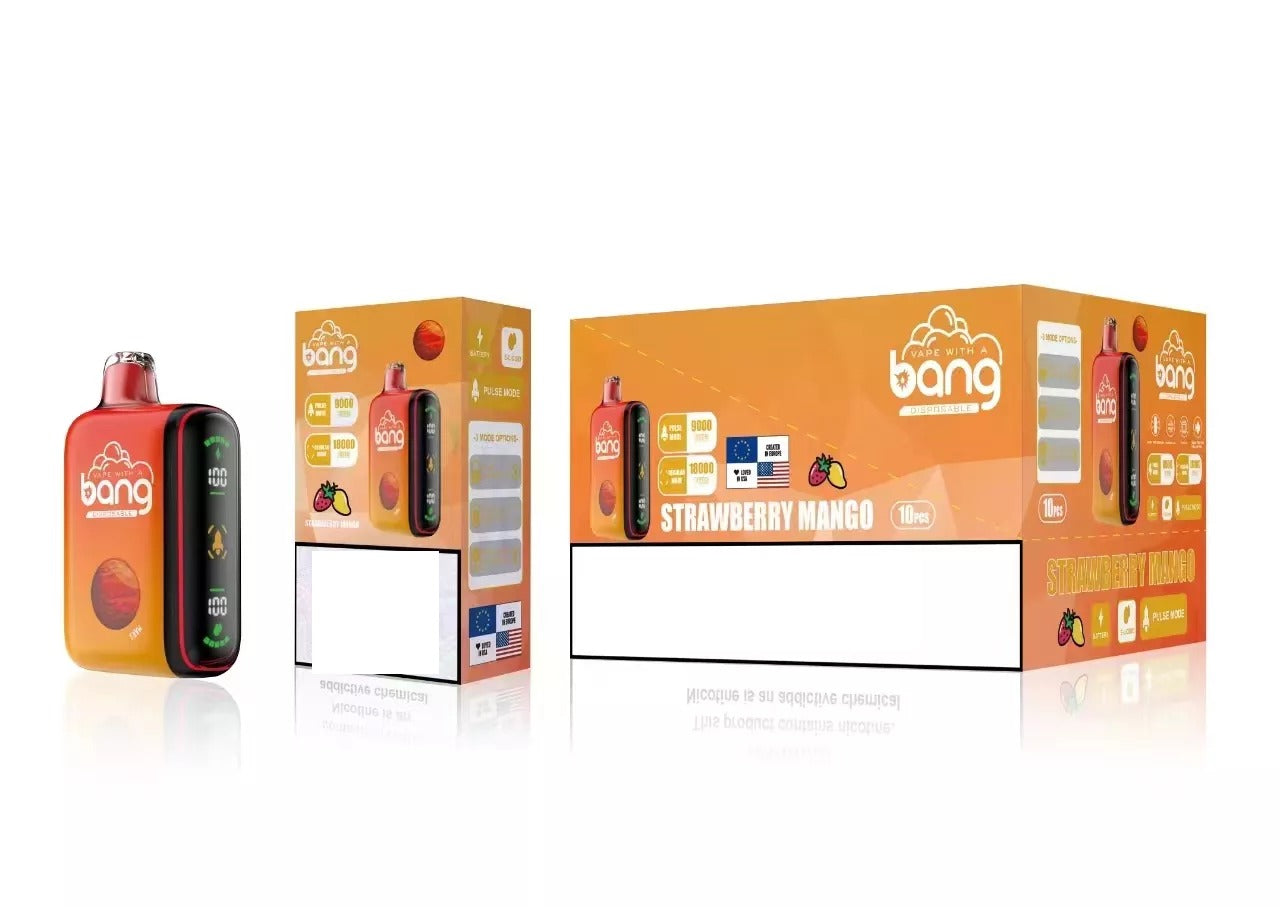 BANG 18000 Puffs Dual Mesh Bulk Buy Rechargeable Disposable Vapes Wholesale