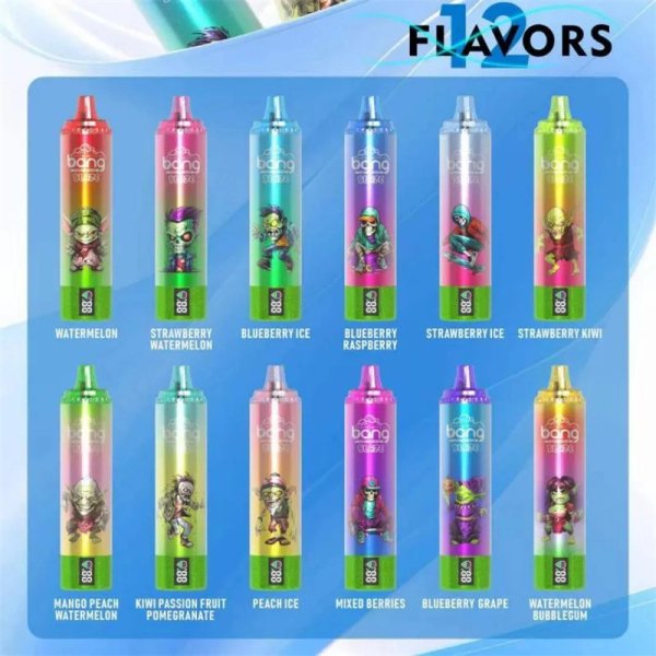 Bang 20000 Puff Canada Bar E Cigarette Atvs 15000/18000 Coming10000 Thunder 20000 Crystal 20000 Explorer Shisha Explorer Disposable Vape Wholesale-1000mAh Battery. 26ml E-liquid. Multiple Nicotine 12 Flavors