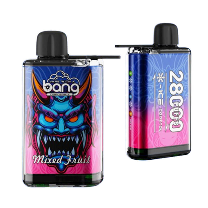 Bang 28000 Puffs Disposable Vape(0%- 5% Nicotine) - 30ml E-Liquid, 650mAh Battery