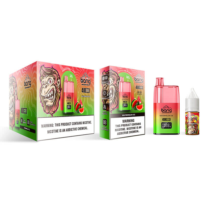 Bang 40000 Puffs Disposable Vape - 10ml E-Liquid, 650mAh Battery 12 Flavors