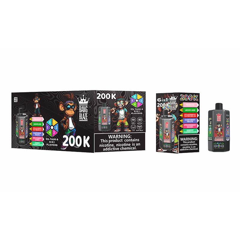 Bang Blaze 200000 Puffs 6in1 200K Disposable Vape