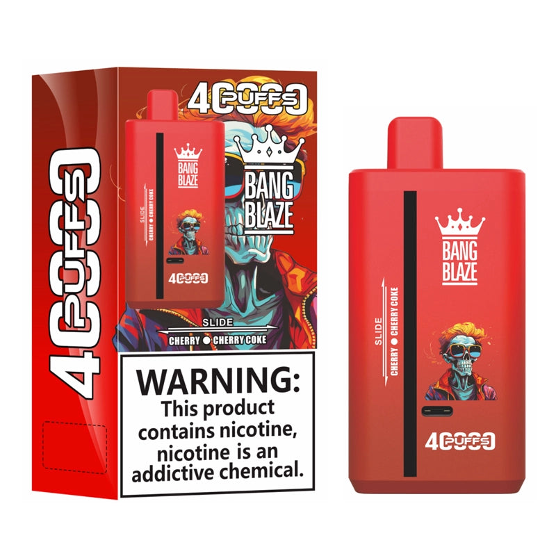 Bang Blaze 40000 Dual Flavors Disposable Vape - 40ml E-Liquid, 650mAh Battery 12 Flavors
