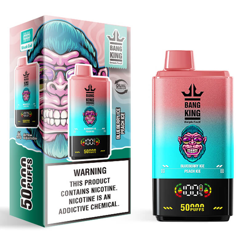 Bang King 50000 Puffs Disposable Vape - 50ml E-Liquid, 850mAh Battery 12 Flavors