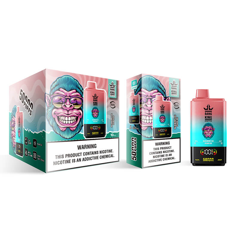 Bang King 50000 Puffs Disposable Vape - 50ml E-Liquid, 850mAh Battery 12 Flavors