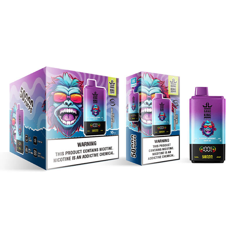 Bang King 50000 Puffs Disposable Vape - 50ml E-Liquid, 850mAh Battery 12 Flavors