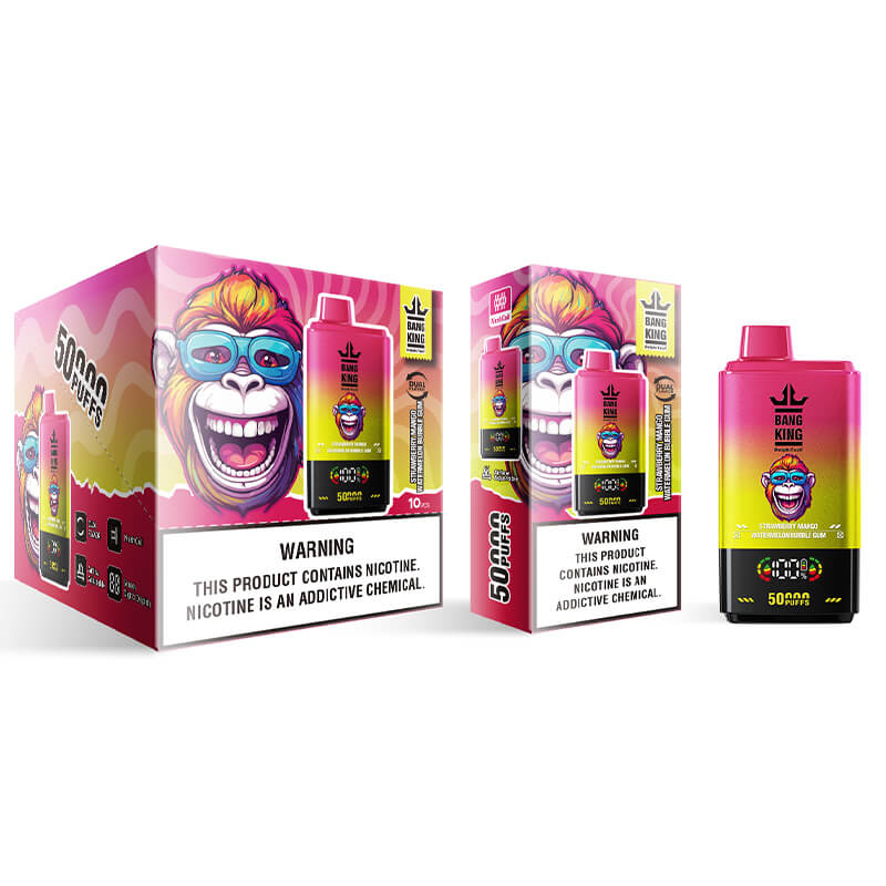 Bang King 50000 Puffs Disposable Vape - 50ml E-Liquid, 850mAh Battery 12 Flavors