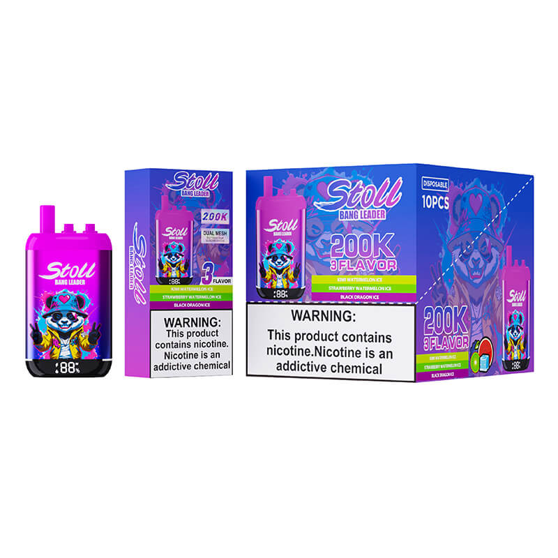 Bang Leader Stoll 200000 Puffs 3in1 Disposable Vape