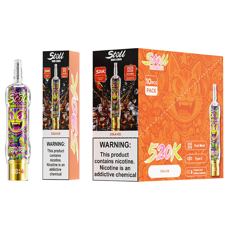 Bang Leader Stoll 520000 Puffs Hookah DTL Disposable Vape