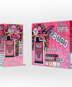 Bang 28000 Puffs Disposable Vape(0%- 5% Nicotine) - 30ml E-Liquid, 650mAh Battery