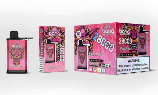 Bang 28000 Puffs Disposable Vape(0%- 5% Nicotine) - 30ml E-Liquid, 650mAh Battery