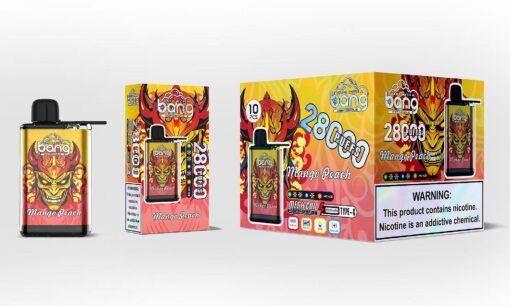 Bang 28000 Puffs Disposable Vape(0%- 5% Nicotine) - 30ml E-Liquid, 650mAh Battery