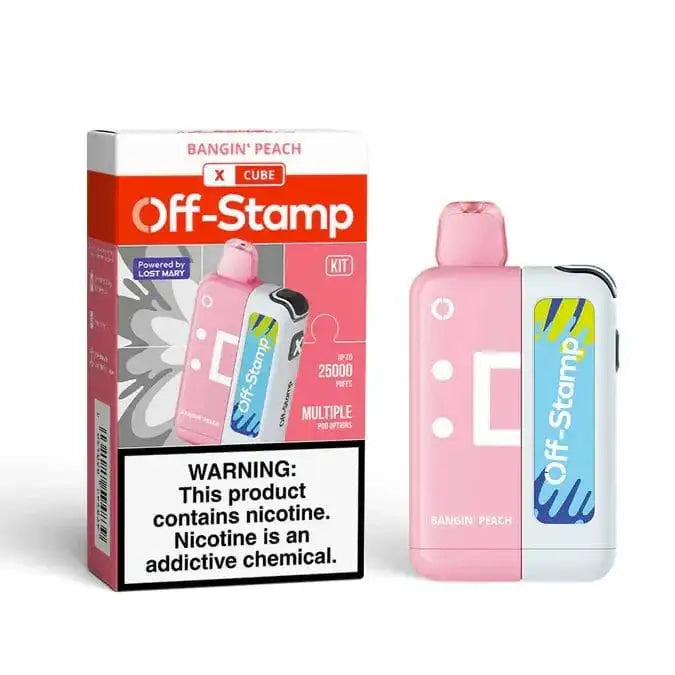 Bangin Peach - Off-Stamp X-Cube 25K Disposable Kit