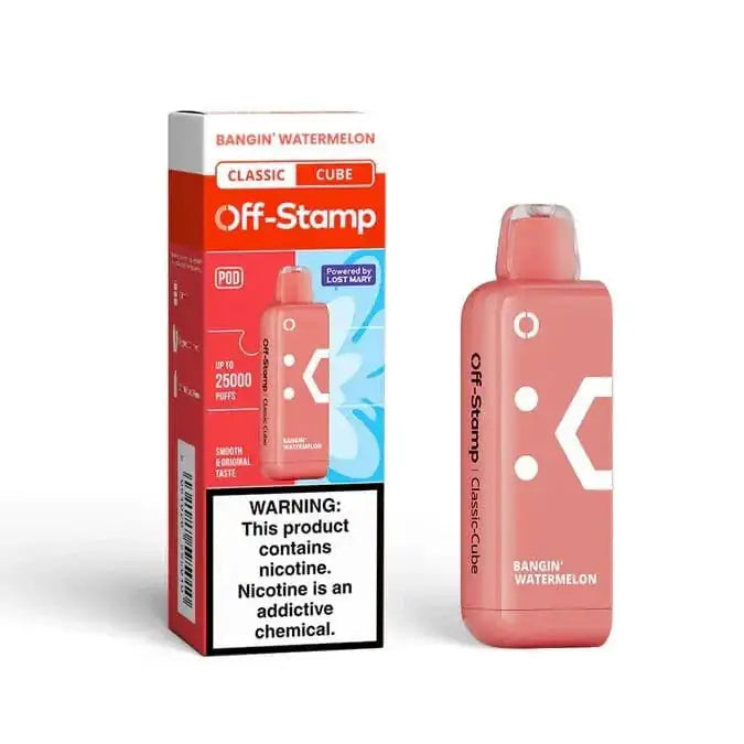 Bangin Watermelon - Off-Stamp Classic Cube 25K Disposable Pod
