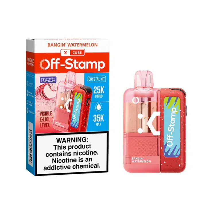 Bangin' Watermelon - Off-Stamp X-Cube Crystal 35k Disposable Kit