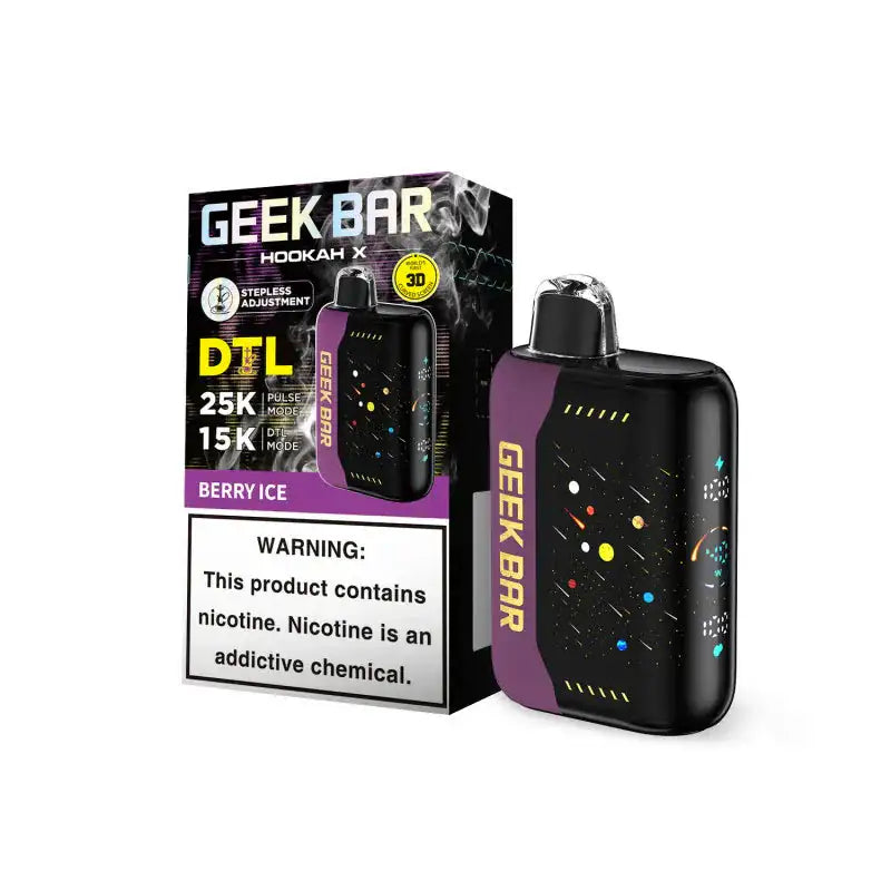 Berry Ice - Geek Bar Hookah X 25k Disposable Vape