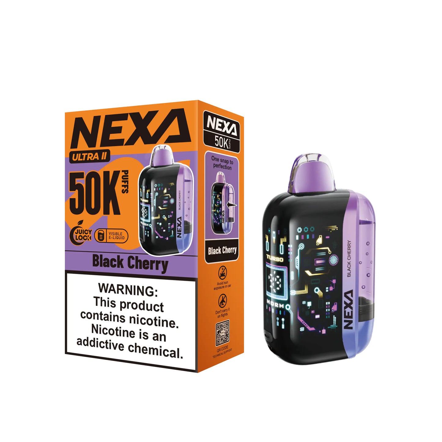 Black Cherry - NEXA Ultra II 50K Disposable Vape