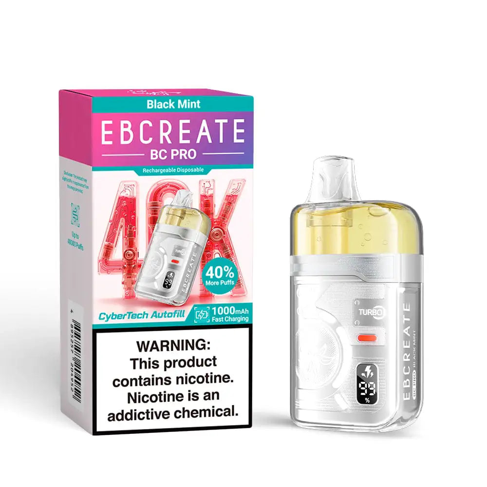 Black Mint - EBCREATE BC Pro 40K Disposable Vape