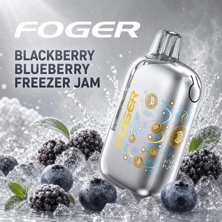 Blackberry Blueberry Freezer Jam - Foger Bit 35k Disposable Vape
